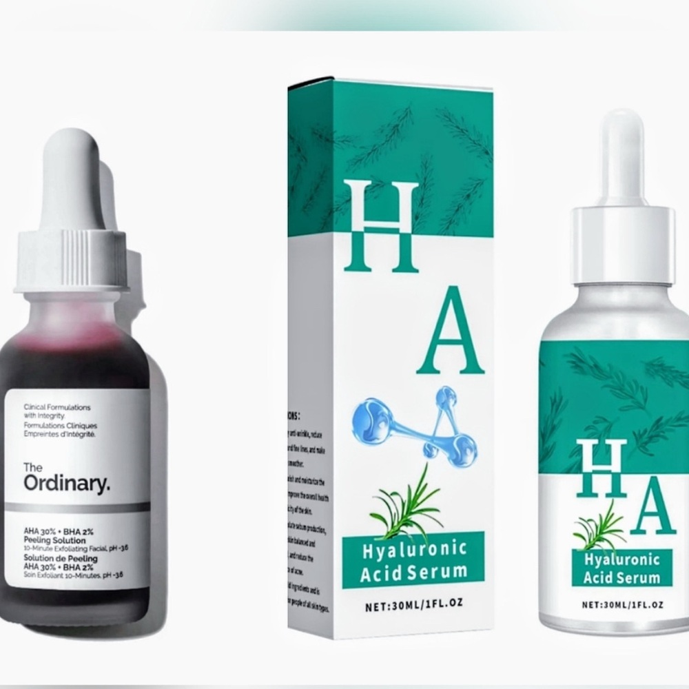 The Ordinary Hyaluronic Acid Serum - White and Green